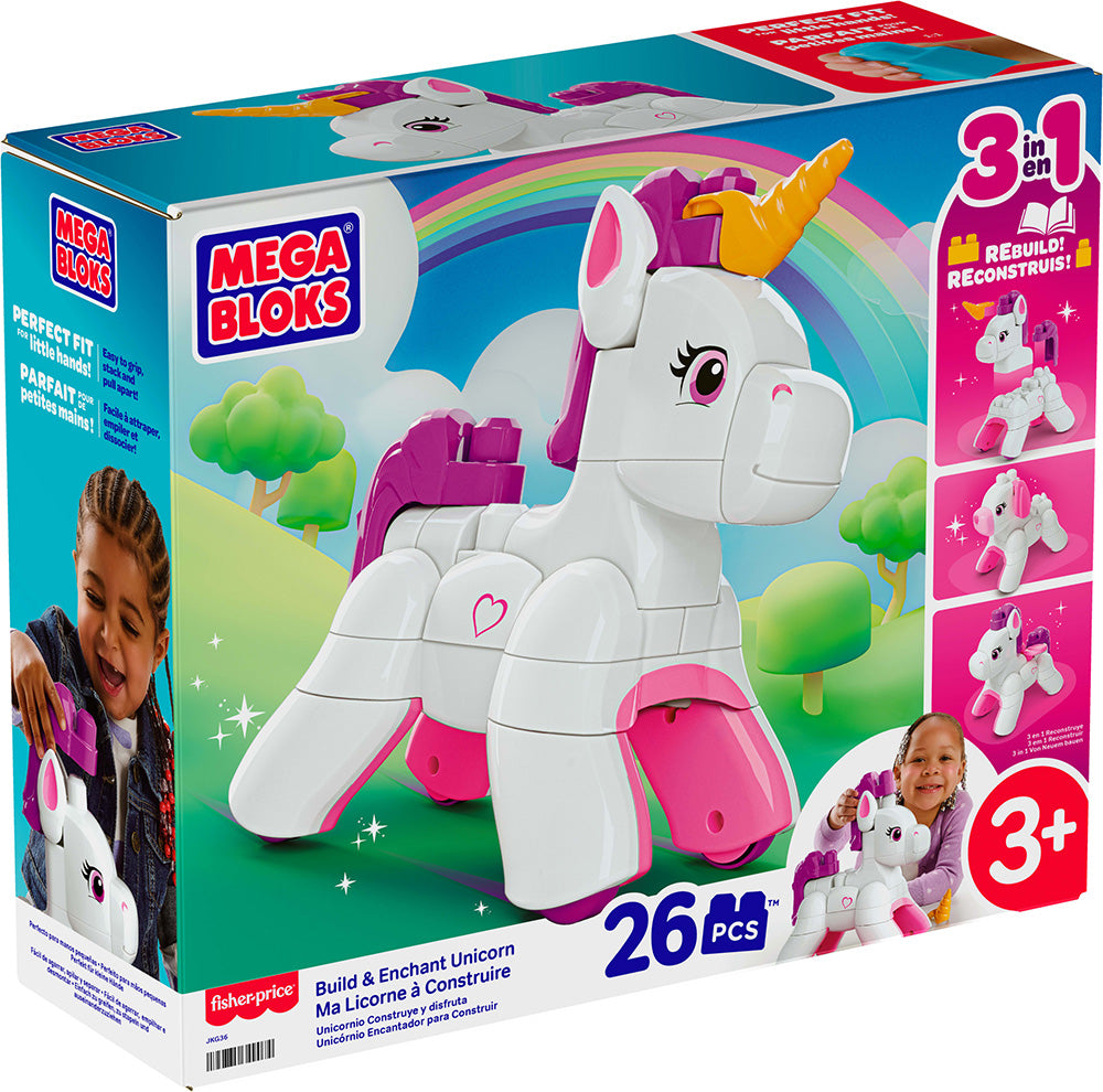 Mega Bloks Μονόκερος 3σε1 26 τεμάχια (JKG36)