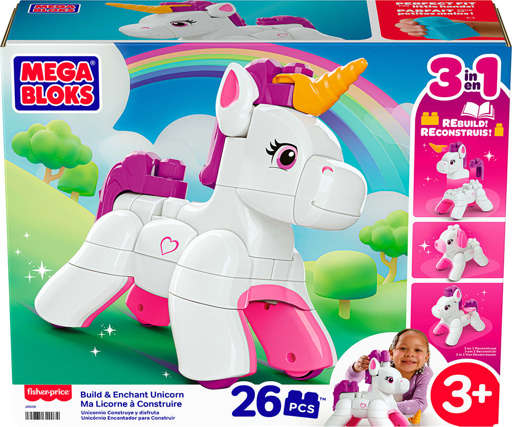Mega Bloks Μονόκερος 3σε1 26 τεμάχια (JKG36)