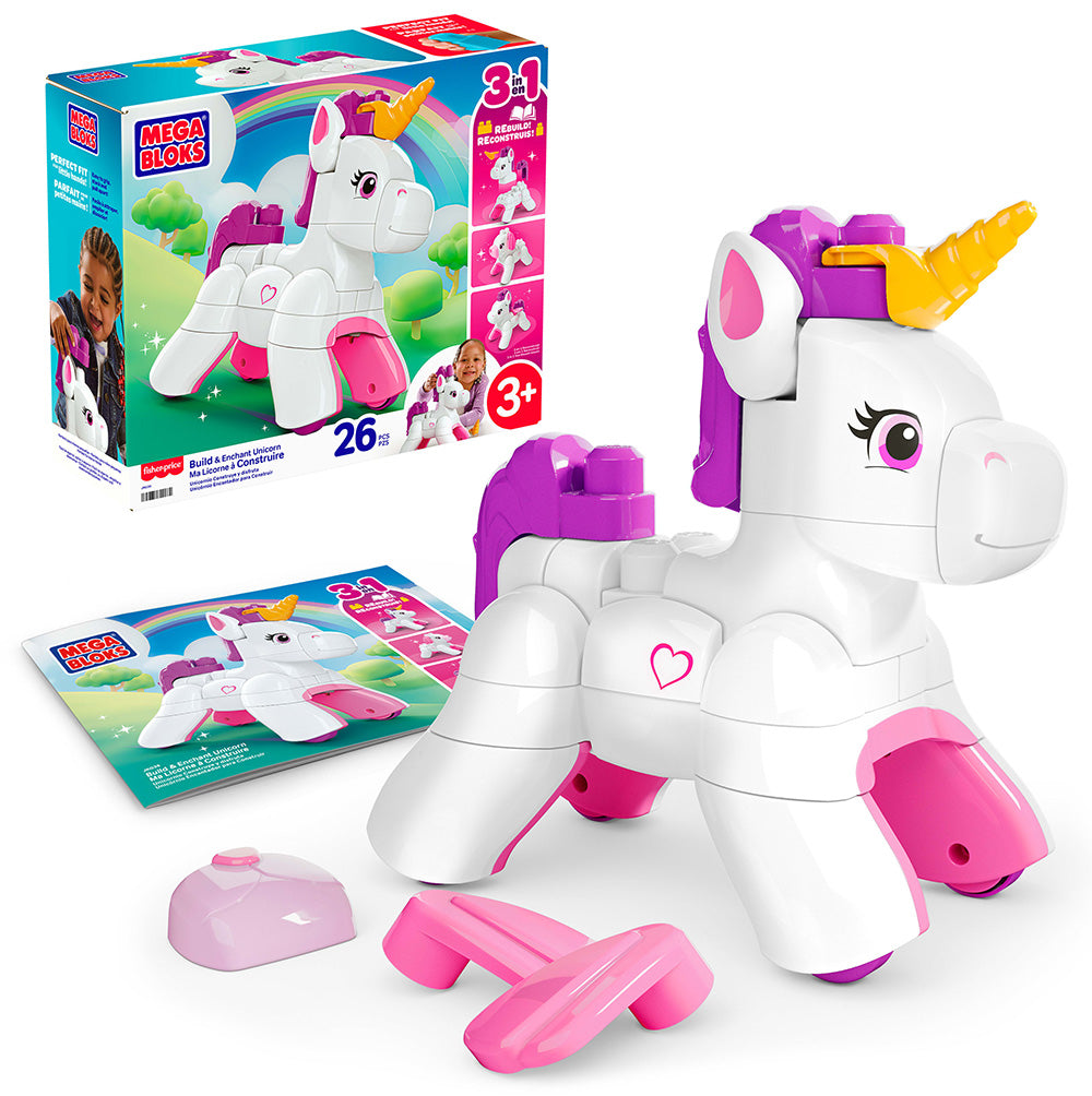Mega Bloks Μονόκερος 3σε1 26 τεμάχια (JKG36)