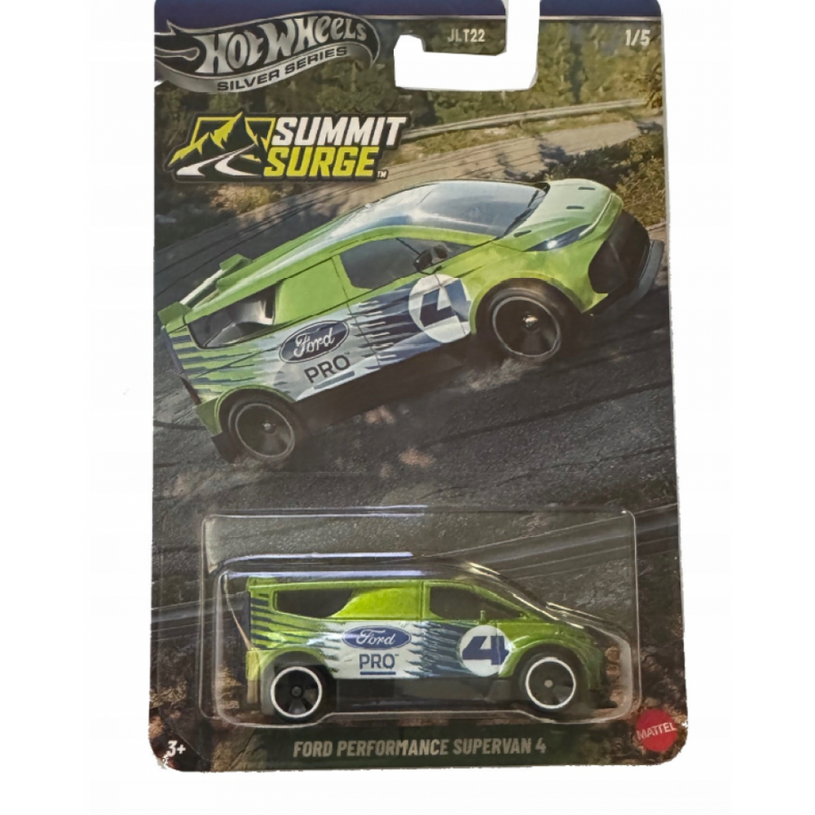 Hot Wheels Silver Series Summit Surge Hill Climbers Αυτοκινητάκια Ford Performance Supervan 4 (JKX66) - Fun Planet