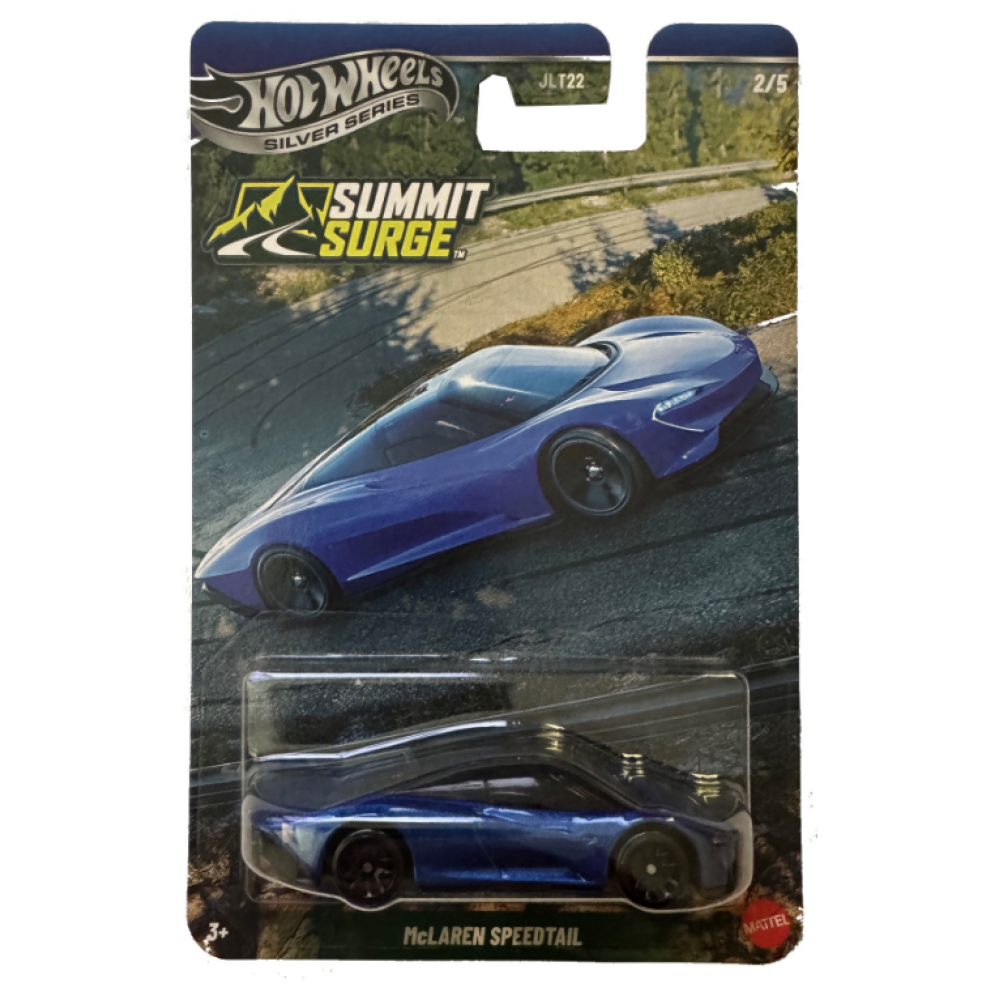 Hot Wheels Silver Series Summit Surge Hill Climbers Αυτοκινητάκια McLaren Speedtail (JKX67) - Fun Planet