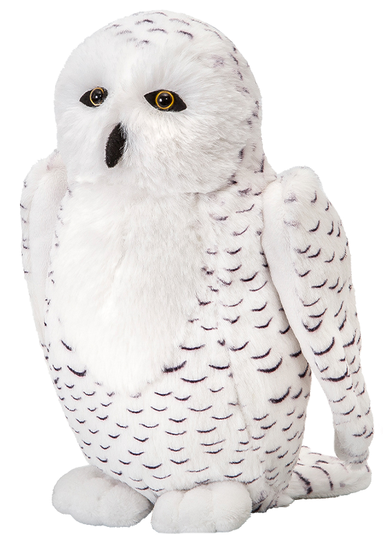 Wild Planet Λούτρινο White Owl 20cm (K8682) - Fun Planet