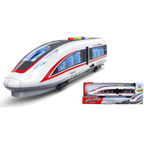 Police Vehicle 1:14 Silver Friction with Sound and Light Luna (622278)