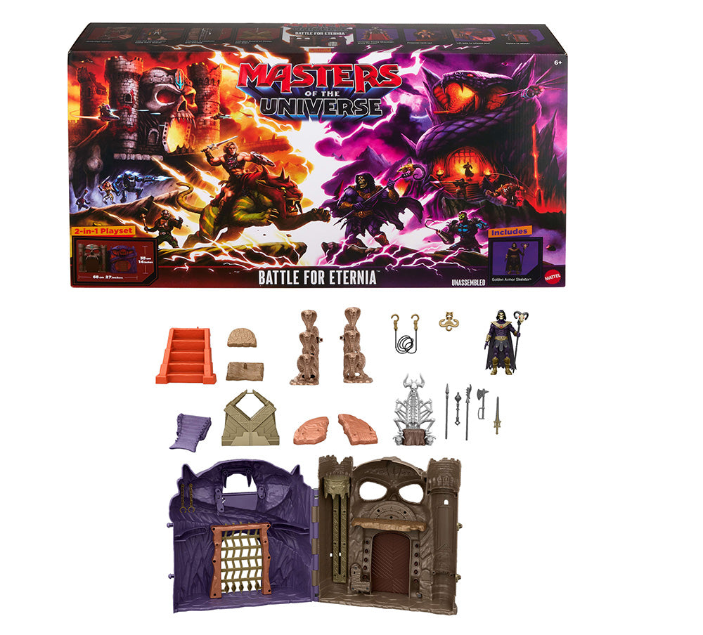 He-Man And The Masters Of The Universe Power Attack Deluxe He-Man Figures (HDY37)