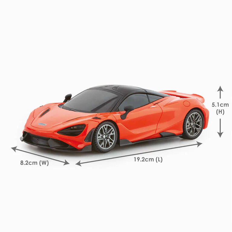 Τηλεκατευθυνόμενο Αυτοκίνητο McLaren 765LT 1:24 Πορτοκαλί (29924M) - Fun Planet