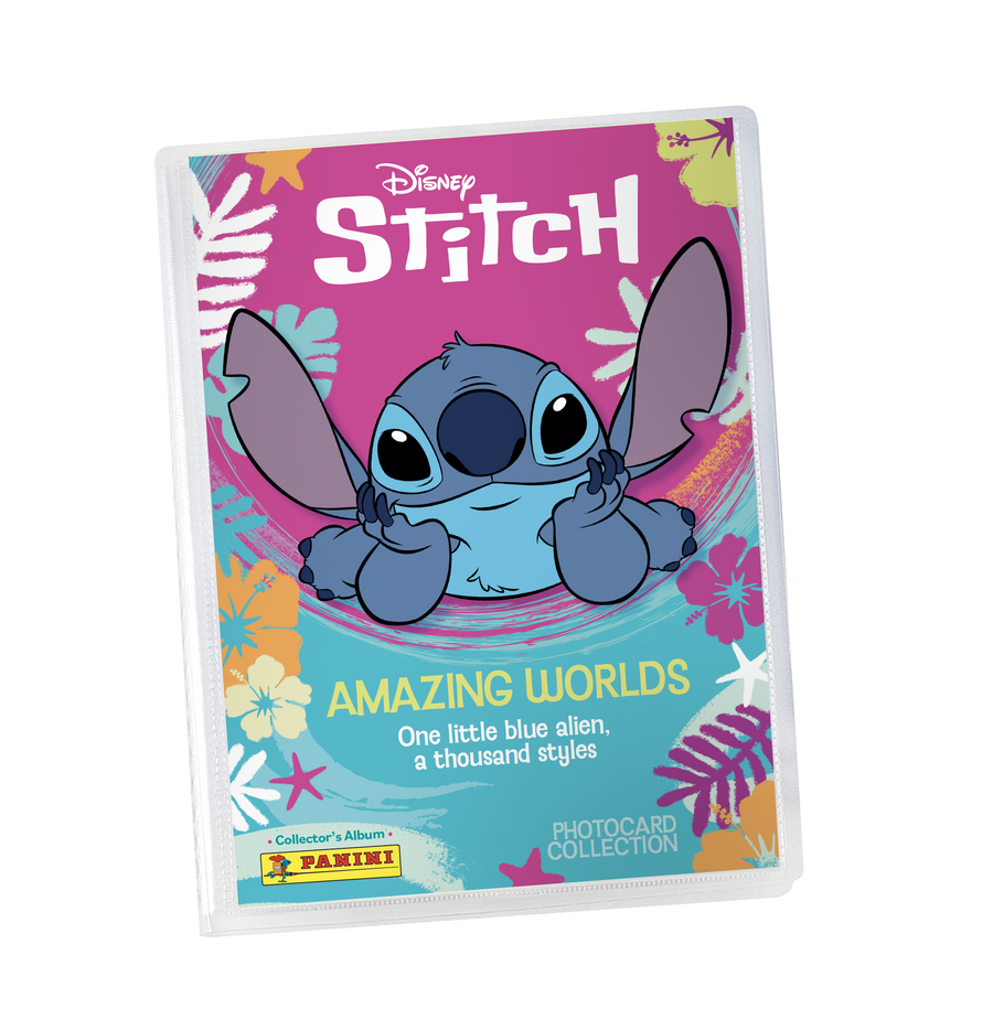 Panini Disney Stitch 2026 Photocards Amazing Worlds Binder Album (PA.AL.ST.425) - Fun Planet