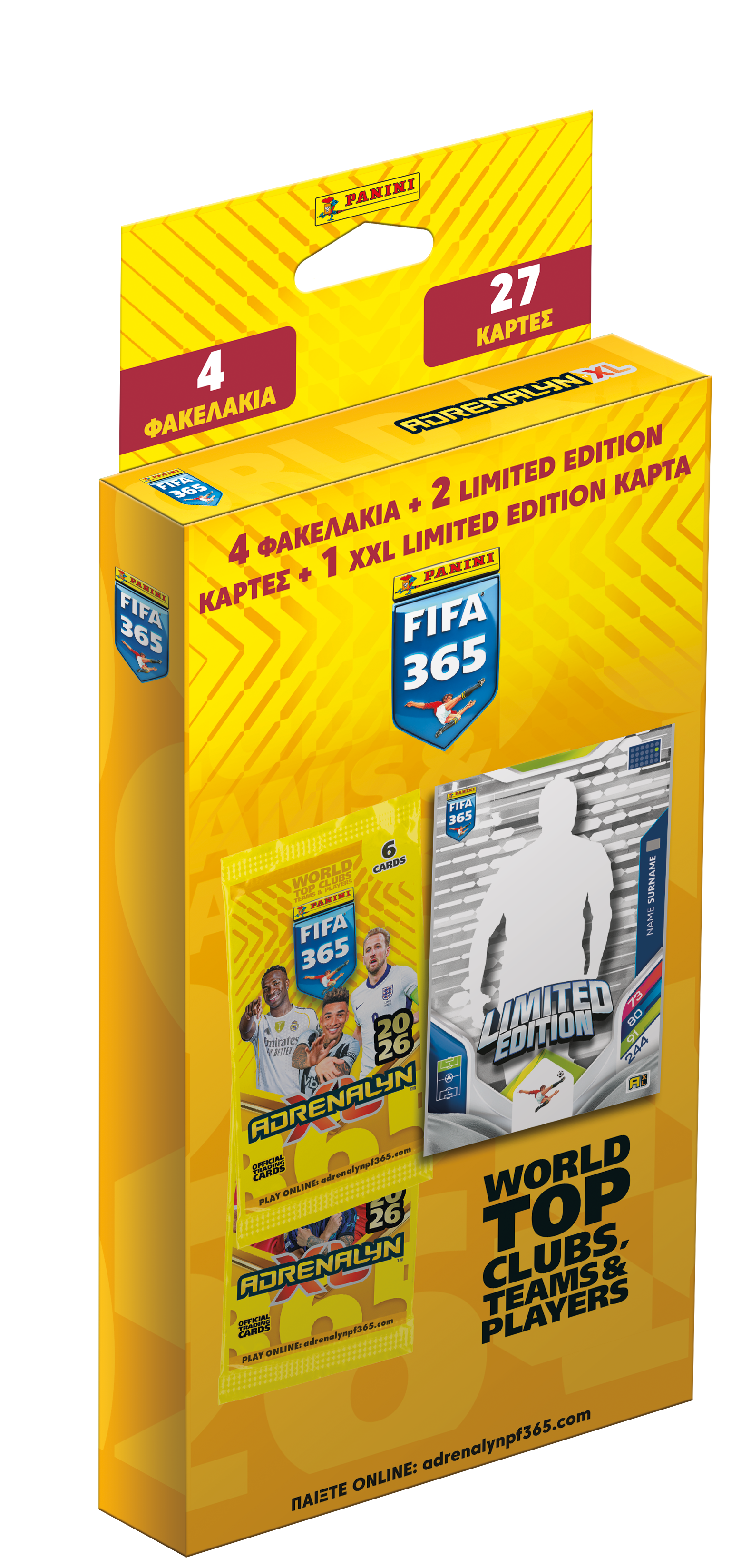 Panini FIFA 365 2026 Adrenalyn XL Κάρτες Panini Blister (PA.BL.FI.226)