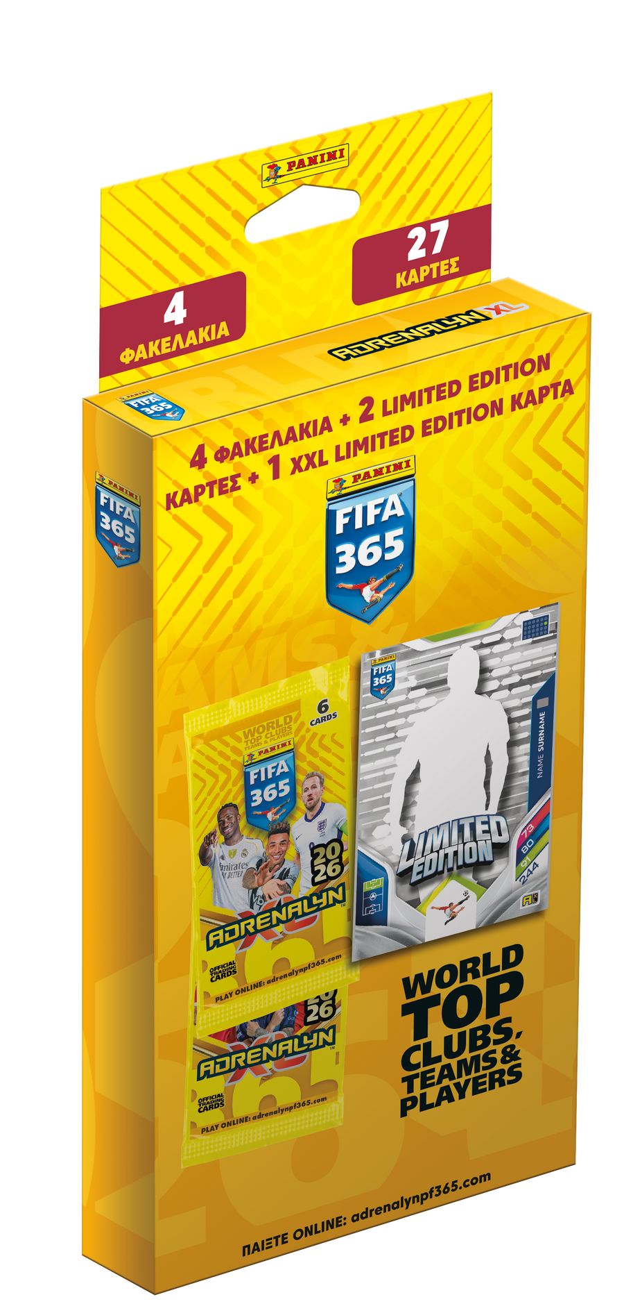 Panini FIFA 365 2025 Adrenalyn Cards 6 pieces (PA.KA.FI.425)