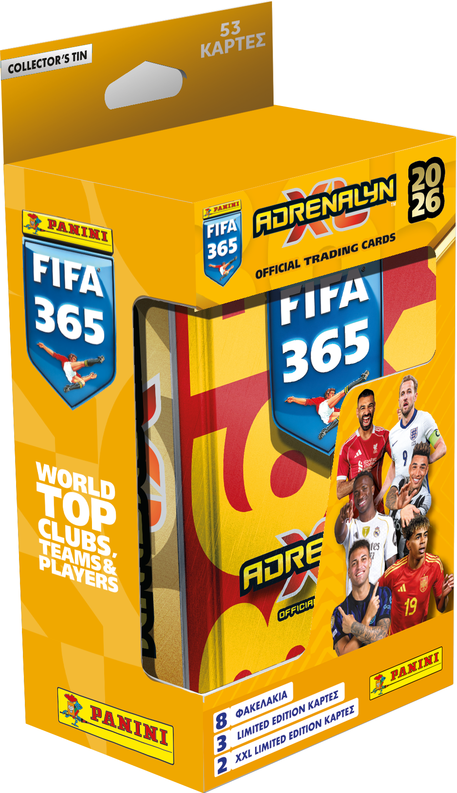 Panini FIFA 365 2025 Adrenalyn Cards 6 pieces (PA.KA.FI.425)