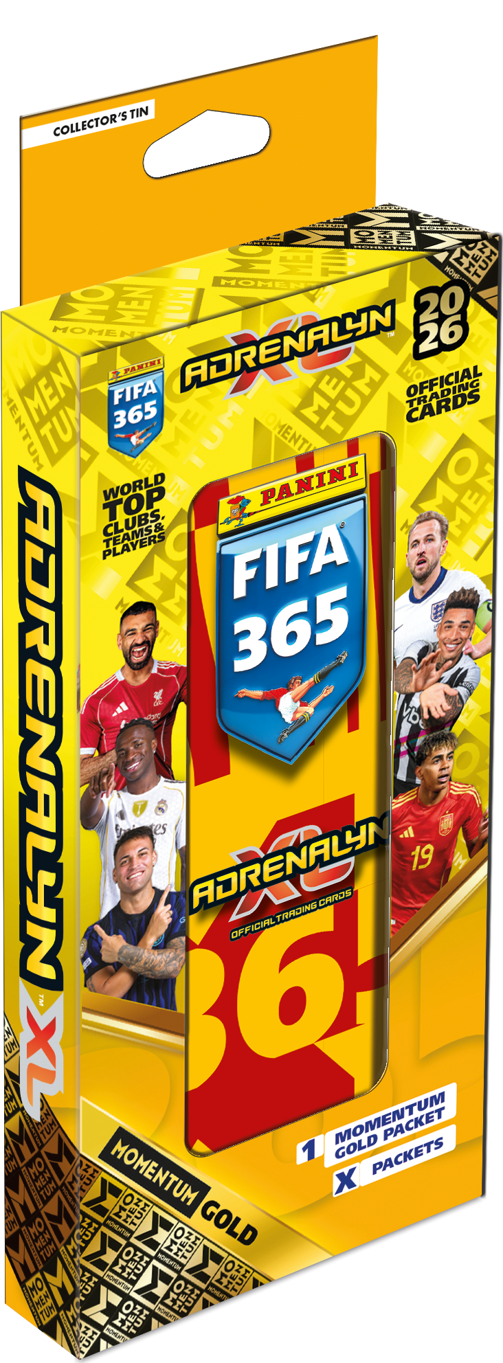 Panini FIFA 365 2026 Adrenalyn XL Metal Pencil Tin (PA.TI.FI.426) - Fun Planet
