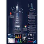 3D Puzzle Night Edition 216 τεμάχια Empire State Building (12566)