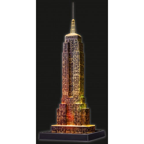 3D Puzzle Night Edition 216 τεμάχια Empire State Building (12566) - Fun Planet