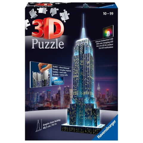 3D Puzzle Night Edition 216 τεμάχια Empire State Building (12566)