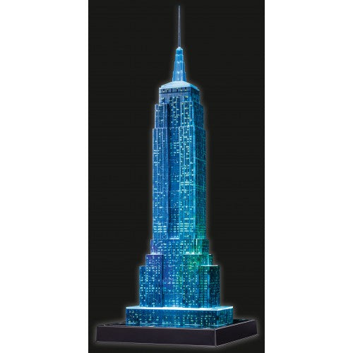 3D Puzzle Night Edition 216 τεμάχια Empire State Building (12566) - Fun Planet