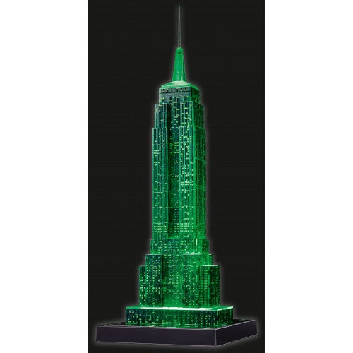 3D Puzzle Night Edition 216 τεμάχια Empire State Building (12566) - Fun Planet