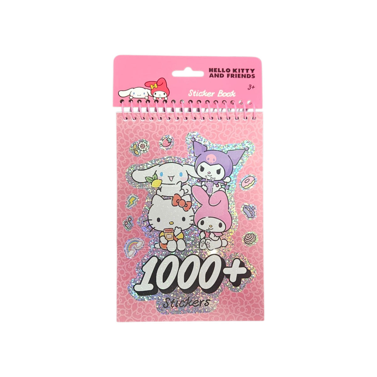 AS Τετράδιο με 1000 Αυτοκόλλητα Hello Kitty & Friends (1027-64290) - Fun Planet