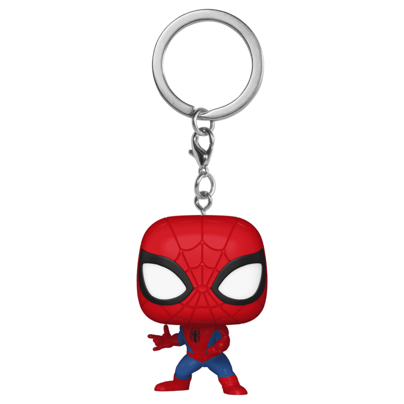 Funko Pocket Pop! Marvel: Spider-Man Bobble-Head Vinyl Figure Keychain (82495) - Fun Planet