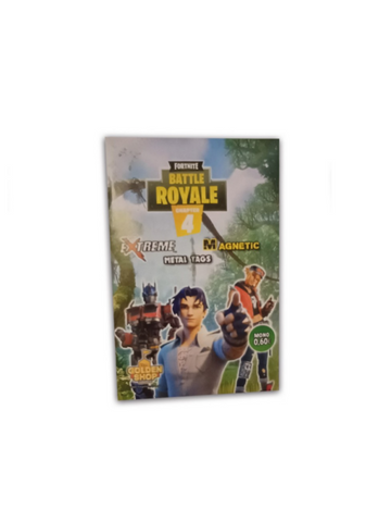 Μεταλλικές Μαγνητικές Τάπες Fortnite Battle Royale Chapter 4 Seasons 1,2&3 - 1 φακελάκι (5200128400927) - Fun Planet