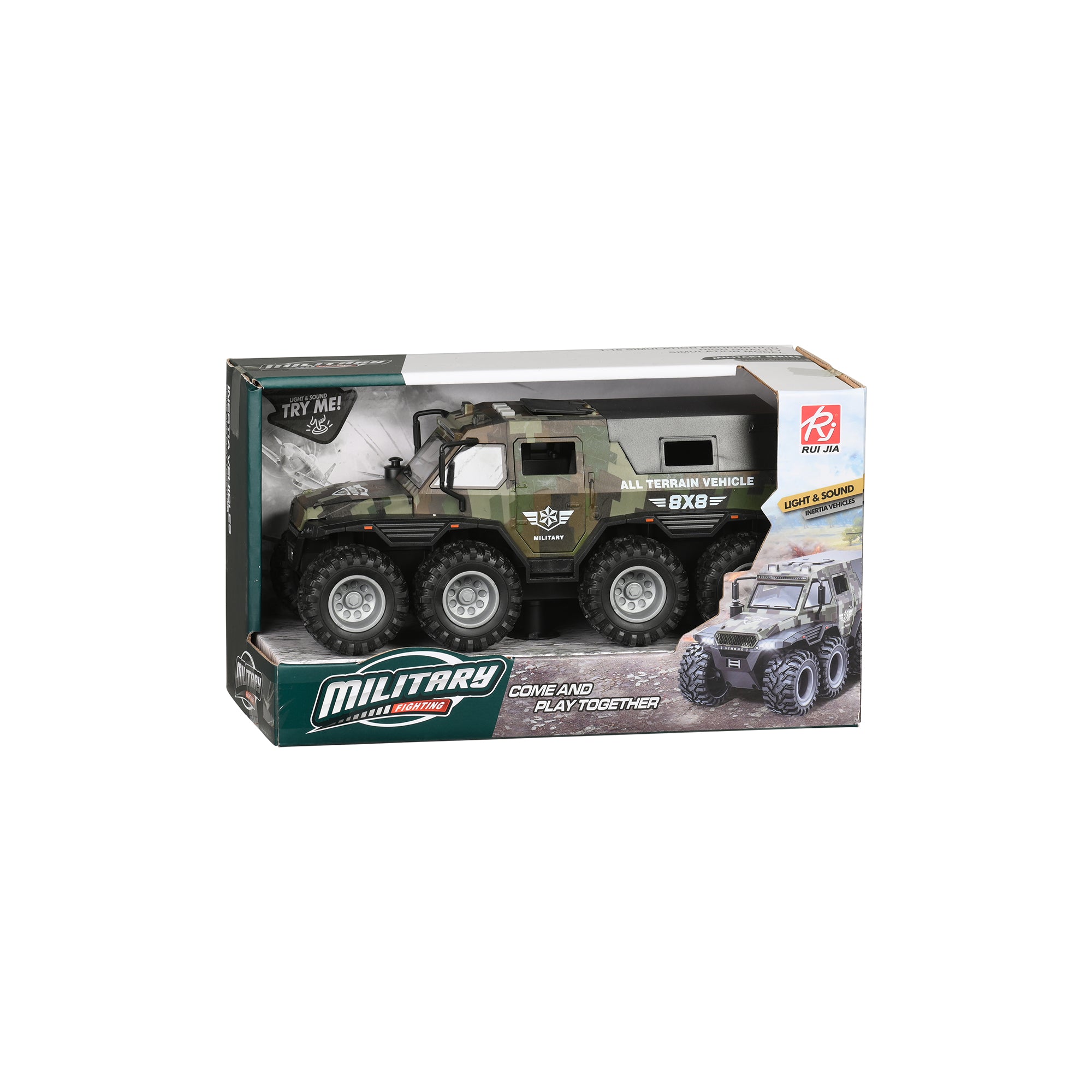 Friction Excavator Truck 25cm with Lights and Sounds (RJ002C)