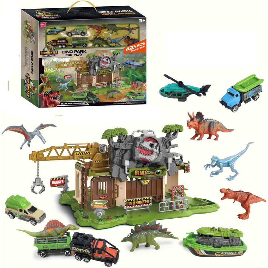 Σετ Πάρκο Δεινοσαύρων 42 τεμάχια (SQ80192-1) - Fun Planet