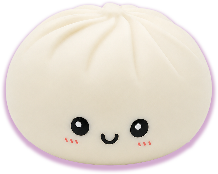 Squeezy Squishy Bun Dumpling 3 Pack Mini Dumplings (26998)