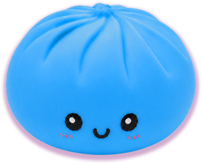 Squeezy Squishy Bun Dumpling 3 Pack Mini Dumplings (26998)