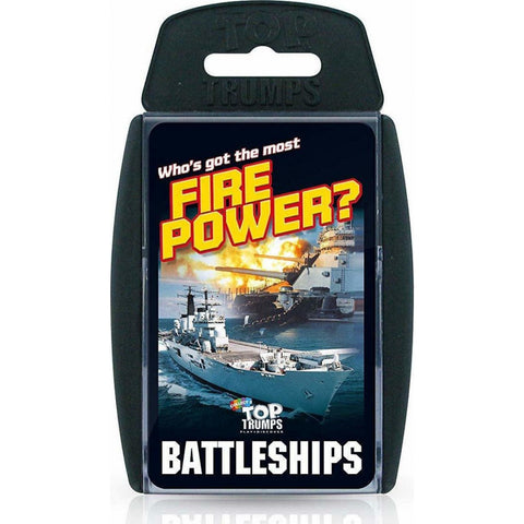 Winning Moves Top Trumps - Battleships Card Game (WM01552) - Fun Planet