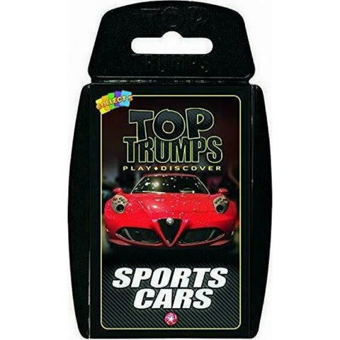 Winning Moves Top Trumps - Sports Cars Card Game (WM01608) - Fun Planet