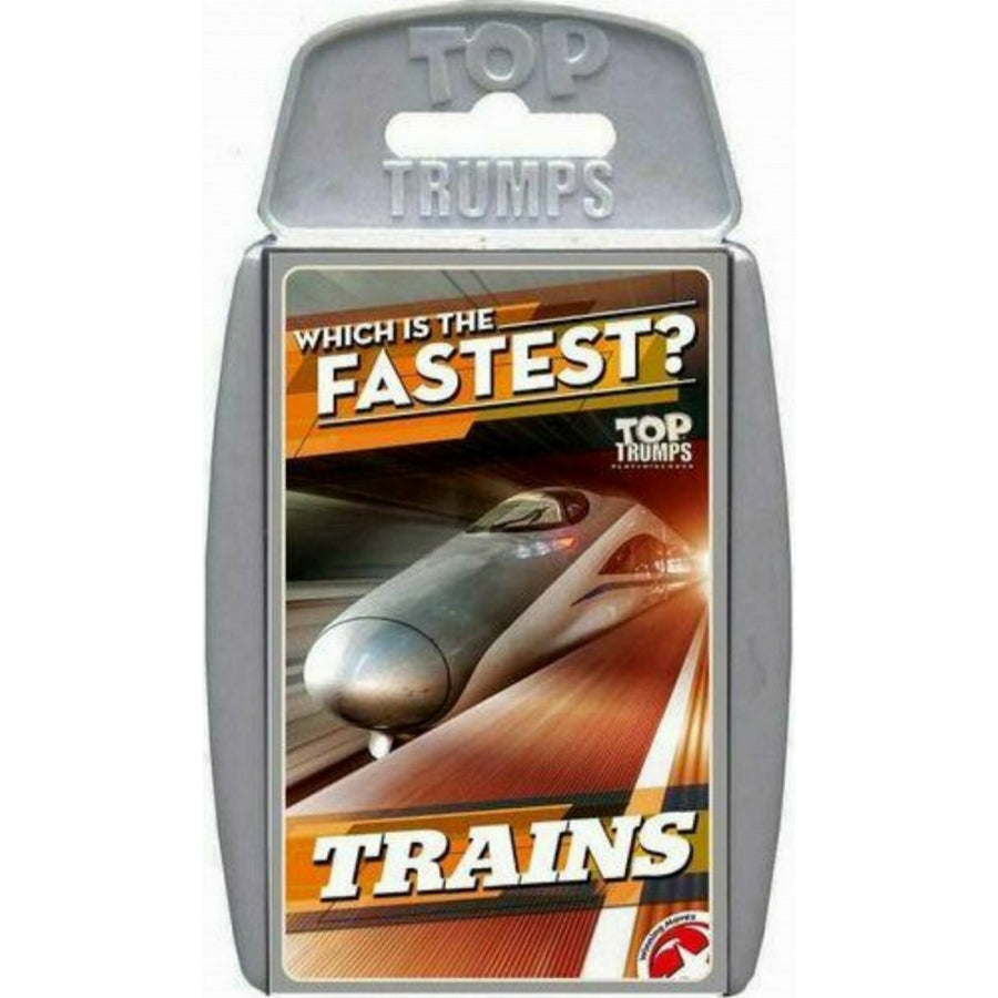 Winning Moves Top Trumps - Trains Card Game (WM01611) - Fun Planet