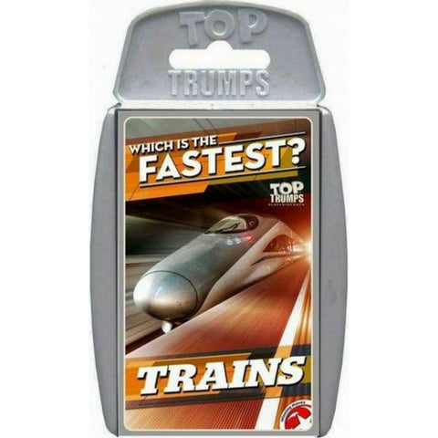 Winning Moves Top Trumps - Trains Card Game (WM01611) - Fun Planet