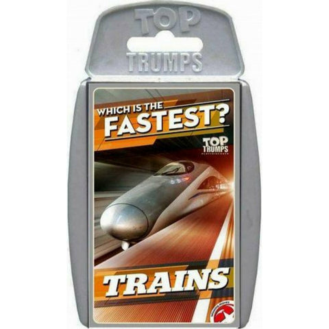 Winning Moves Top Trumps - Trains Card Game (WM01611) - Fun Planet