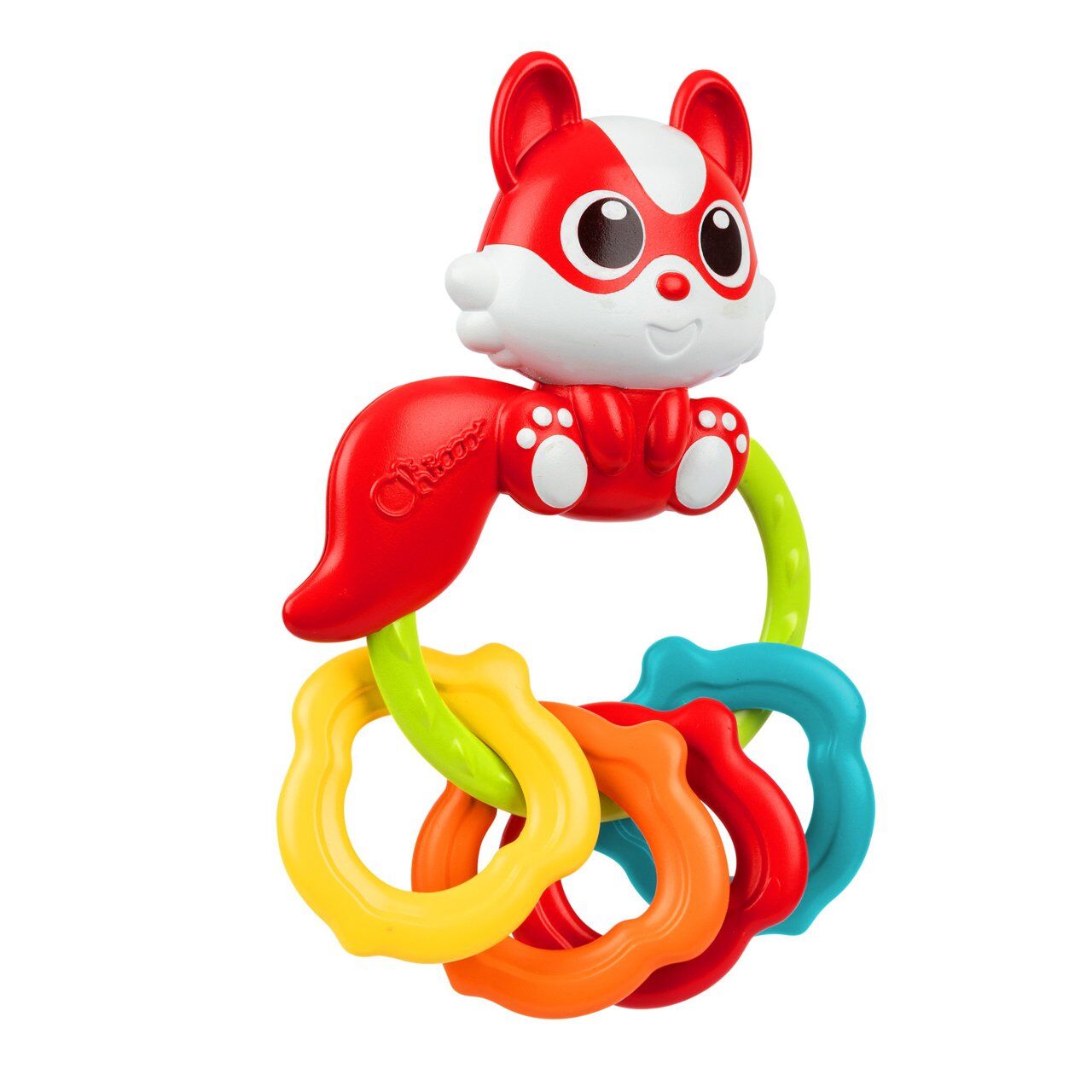 Chicco Βρεφική Κουδουνίστρα Σκιουράκι (Y01-11594-00) - Fun Planet