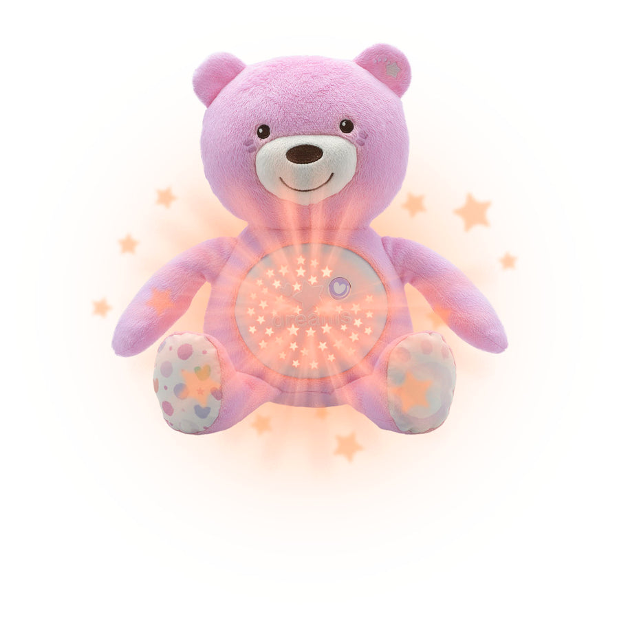 Chicco Βρεφικό Αρκουδάκι με Προβολέα Baby Bear Ροζ (Y02-08015-10)