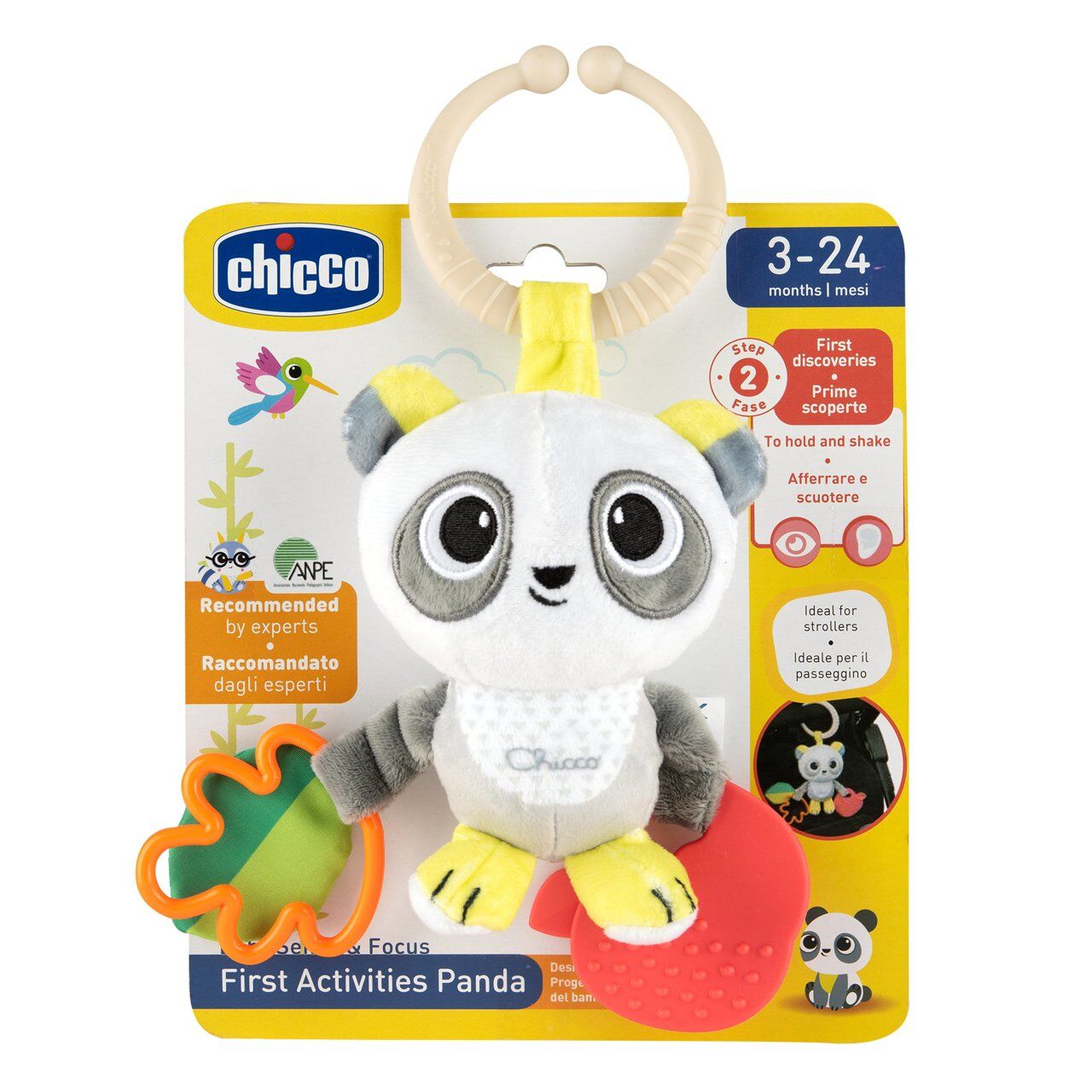 Chicco Βρεφικό Παιχνίδι Καροτσιού Πάντα (Y03-11566-00) - Fun Planet