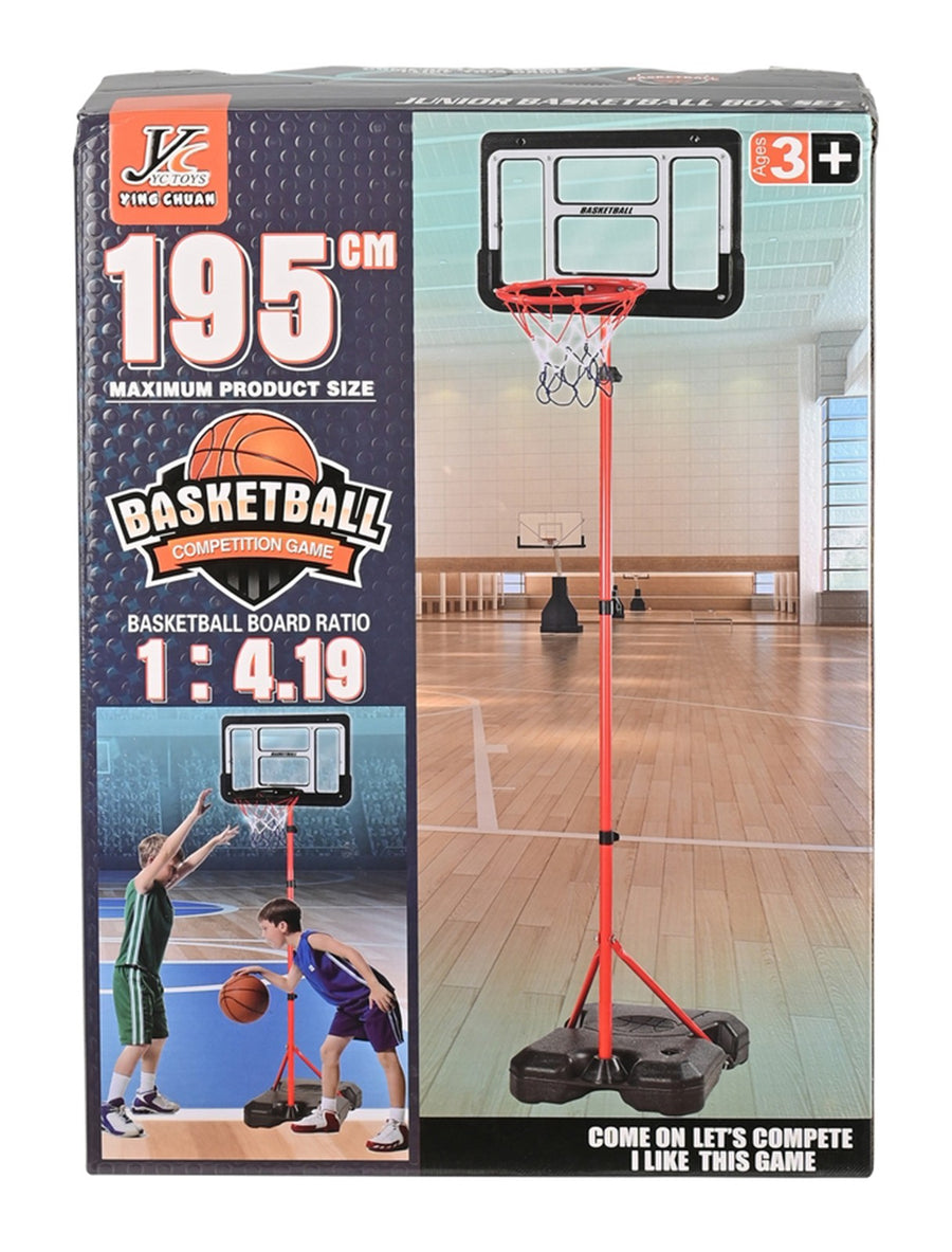 Μπασκέτα 1,95cm με Ταμπλό από Fiberglass (YC856-2) - Fun Planet