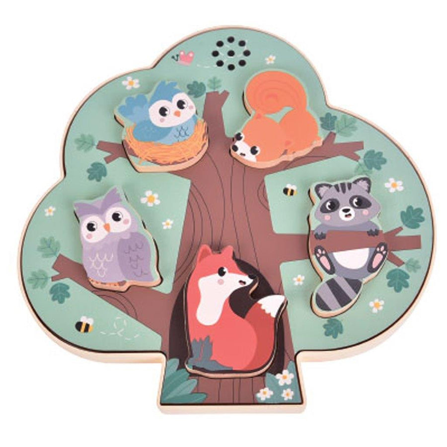 Wooden Jigsaw Puzzle Animals 30x1.7x22.5cm Luna (622448)