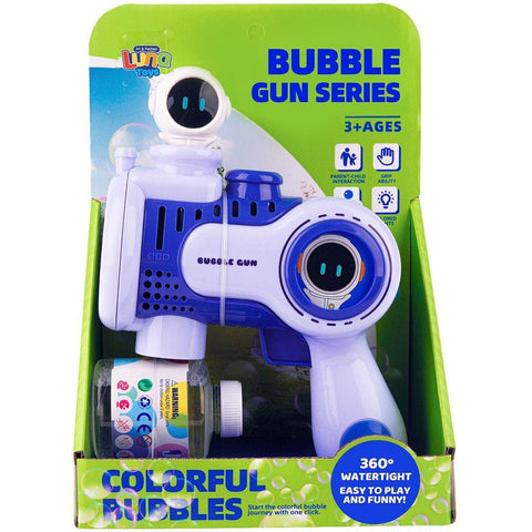Σαπουνόφουσκες Robot με Φως 14,5x7x20εκ Luna Toys (622976)
