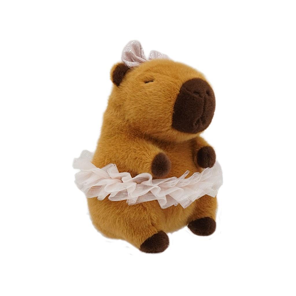 Λούτρινο Capybara 20εκ. Μπαλαρίνα Squishcuties Luna Toys (623091) - Fun Planet
