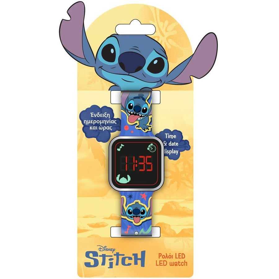 Ρολόϊ Χειρός Led Disney Stitch (565654)