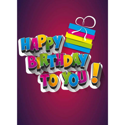 Ευχετήρια Κάρτα Art Cards Happy Birthday To You! (AC1026) - Fun Planet