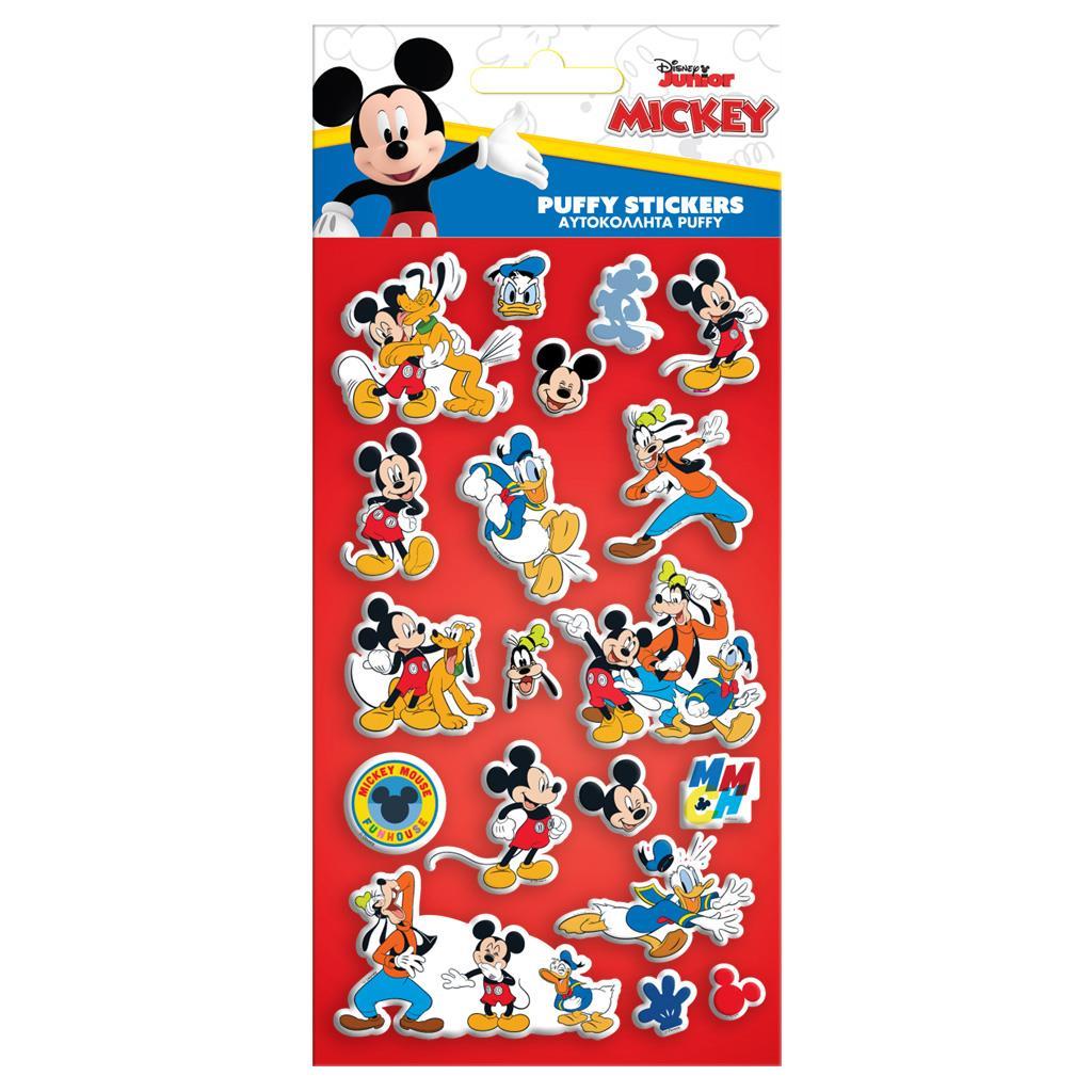 Αυτοκόλλητα Puffy 10x22εκ Disney Mickey Mouse (564551) - Fun Planet