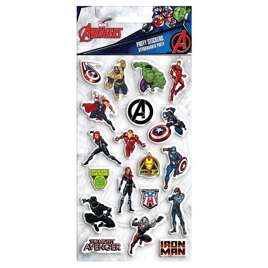 Puffy Disney Princess Stickers 10x22cm (564549)