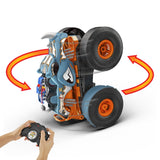 Hot Wheels R/C Monster Trucks Transforming Rhinomite 2 σε 1 Τηλεκατευθυνόμενο 1:12 (HPK27) - Fun Planet