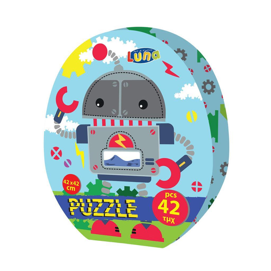 Παζλ 42 τεμάχια Ρομποτάκι Luna (621741) - Fun Planet