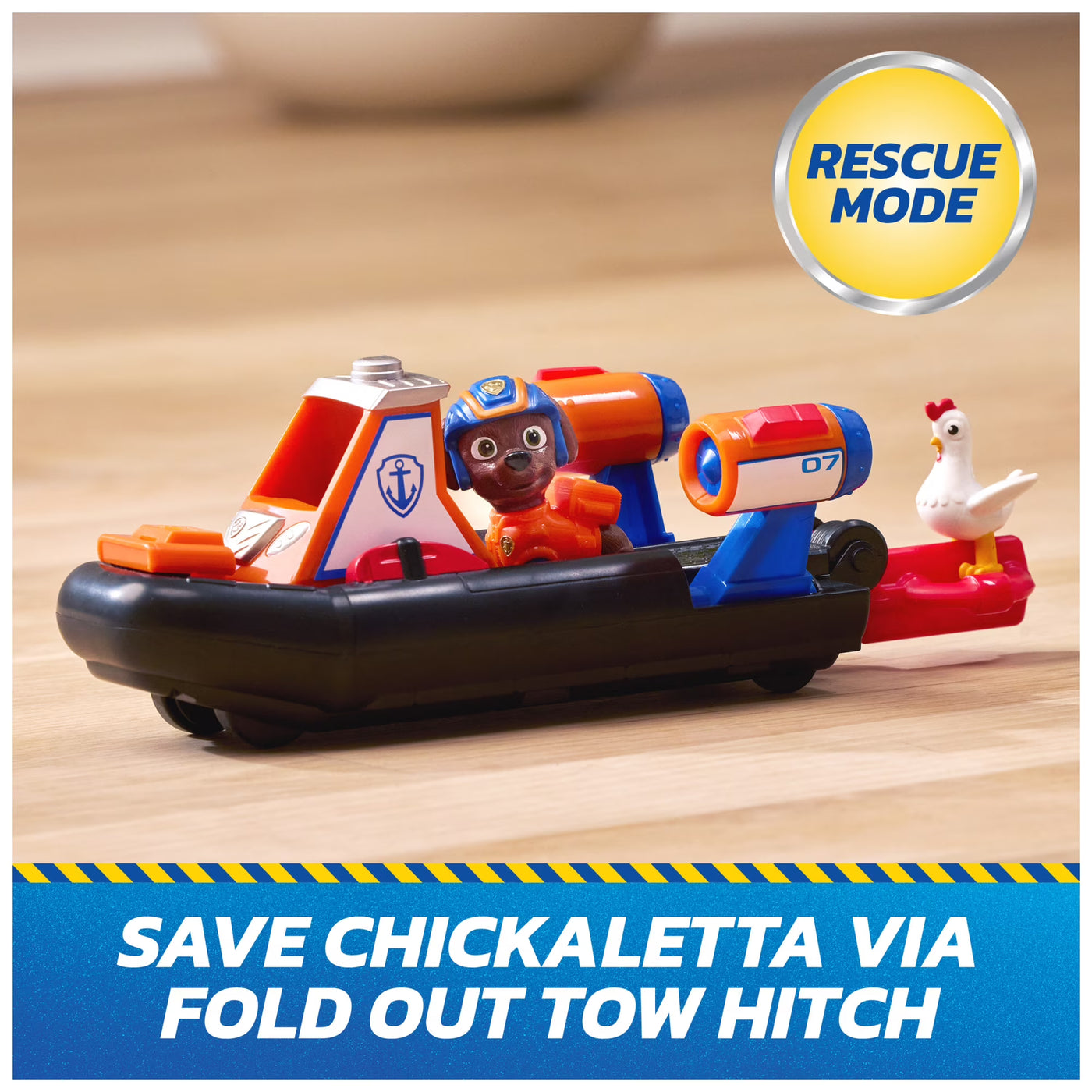 Paw Patrol: Search & Rescue - Zuma Rescue Hovercraft Vehicle Playset (20155161) - Fun Planet