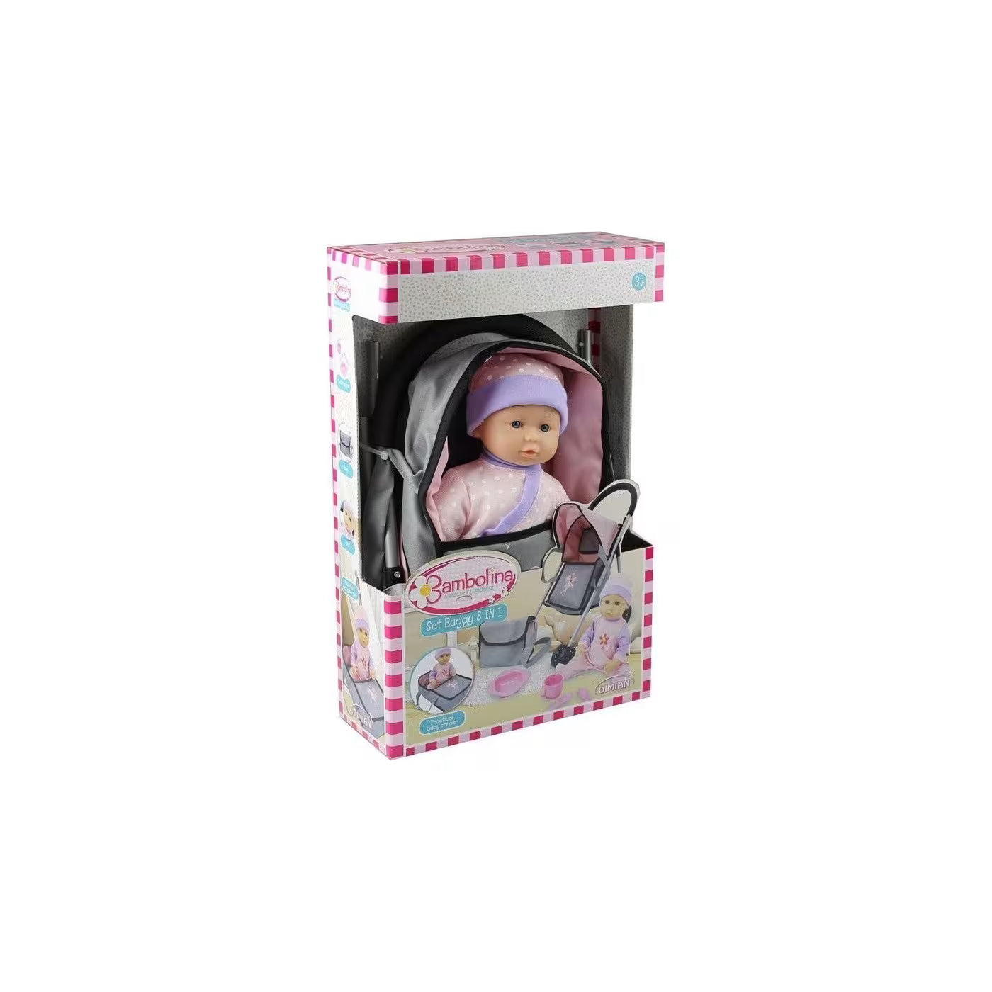 Bambolina Baby Doll 40cm Speaks Greek (BD310)