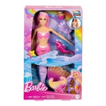 Barbie A Touch of Magic Κούκλα Γοργόνα Μαγική Μεταμόρφωση (HRP97) - Fun Planet