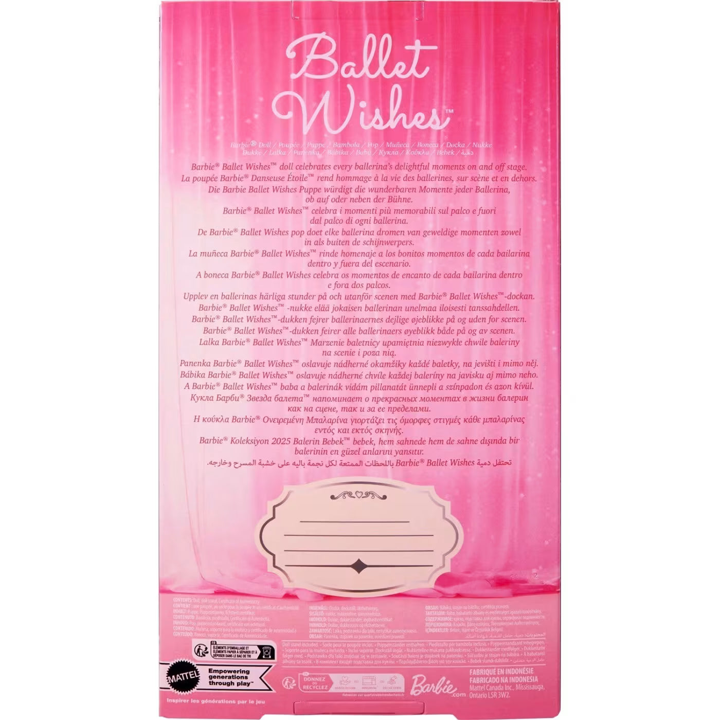 Barbie Beach Pink Swimsuit (HXX48)