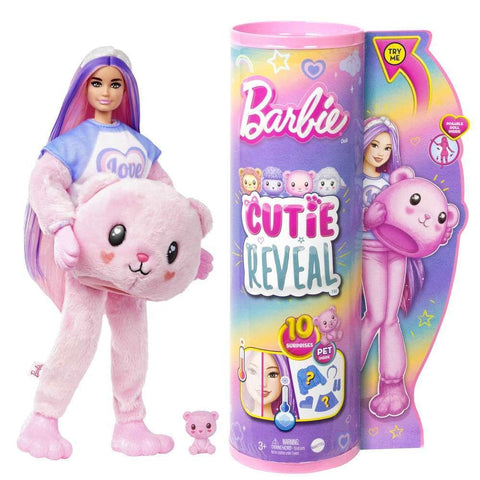 Barbie Cutie Reveal Αρκουδάκι (HKR04) - Fun Planet