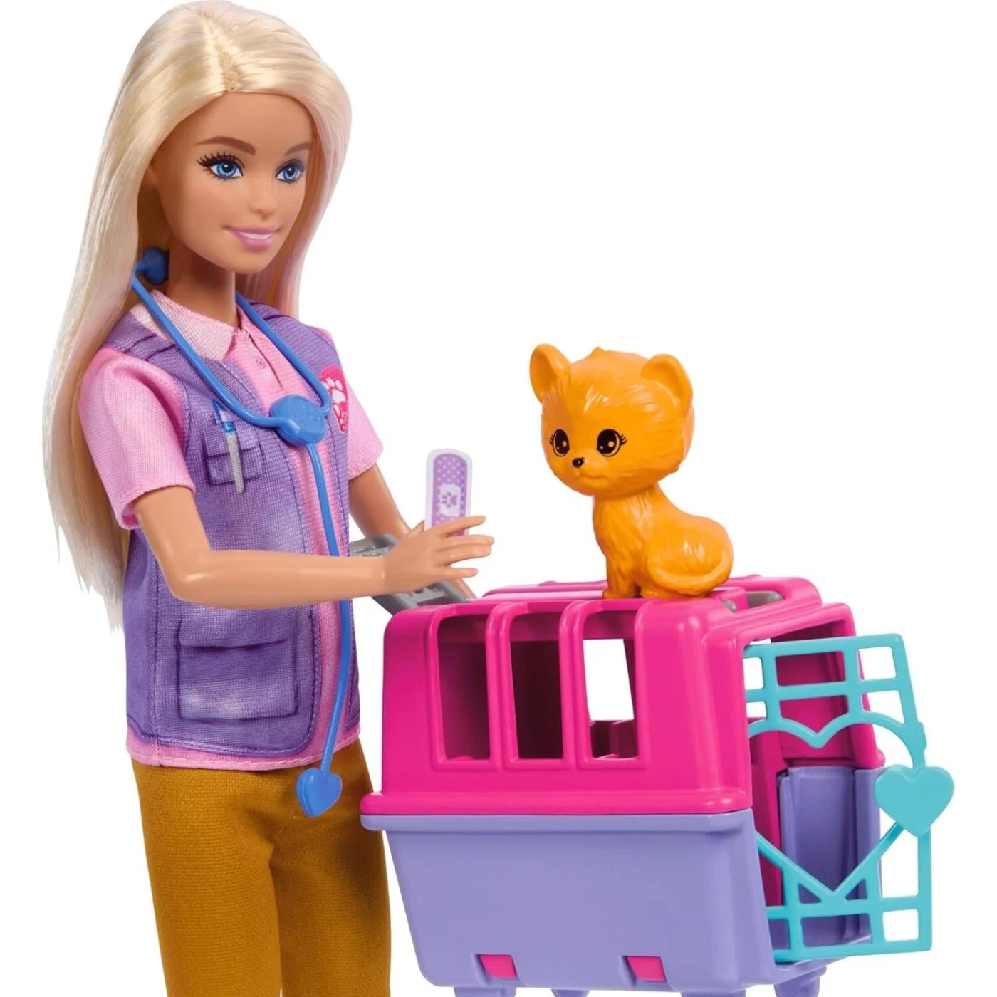 Barbie Κούκλα Διασώστρια Άγριων Ζώων (HRG50) - Fun Planet